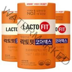 NEW 새로나온 락토핏 종근당 건강 생 유산균 코어 코어맥스 30억 CFU 아연 프로바이오틱스 라토핏, [6개월_180포]60포, 3개
