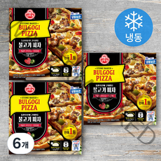 오뚜기 불고기 피자 (냉동), 396g, 6개