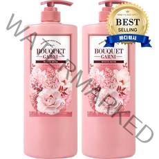 부케가르니 모이스처 바디워시 화이트머스크, 2개, 1500ml