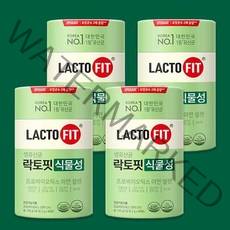 종근당 건강 락토핏 생유산균 그린, 120g, 4개