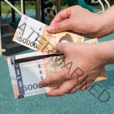 오만원 같은 지갑