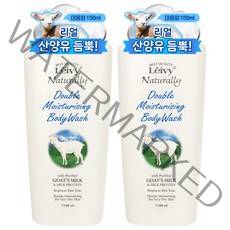 Leivy 산양유 바디워시 플로럴 코튼향, 2개, 1150ml