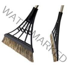 천연 돼지털 잘쓸리는 빗자루 싸리비 대빗자루 대비 틈새청소 추천 간단한 청결한, 1개