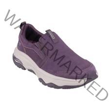 스케쳐스 여성 고워크 미끄럼 방지 슬립온 #퍼플#소가죽# 아치핏# 스케쳐스 겨울 슬립온 굳이어 바닥창 접지력 우수 #NC강서#