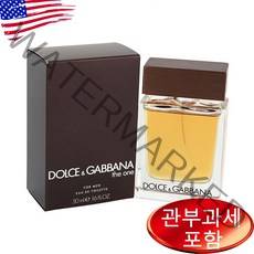 돌체앤가바나 더 원 포 맨 오드뚜왈렛 50ml, 1개