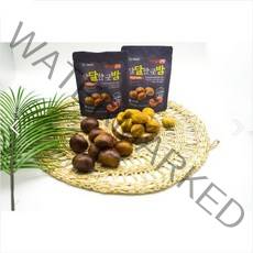 가화푸드 약단밤 100% 국내산 공주 직화 알밤, 60g, 8개