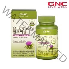 [GNC] 밀크씨슬 (60캡슐) 1개월분_56614, 1병