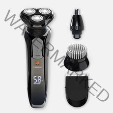 FC바르셀로나 프리미엄 방수 전기 면도기, BARCA-2000, 블랙