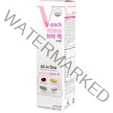 안국약품 브이 팩 여성용 30p, 1개, 76.5g