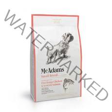 맥아담스 방목 홀치킨과 연어 소형견용 사료 5kg, 방목홀치킨_연어_소형견용_5kg