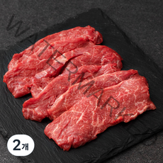 미트지엥 호주산 소고기 치마살 구이용 (냉장), 300g, 2개