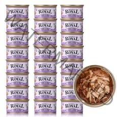펫스토리 프리미엄 로얄 고양이캔, 참치 + 치킨, 85g, 24개
