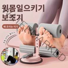 가정용 건복기 게으름뱅이 윗몸일으키기 보조기 허리미용 기계 조복 롤업 다리미용 기구, 더블 빨판-마카 그레이