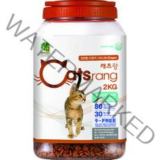 캐츠랑 전연령 올라이프 고양이 건식사료, 1개, 2kg, 생선
