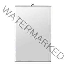 욕실겸용 벽걸이 거울 소, 블랙