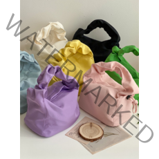 키메라제이 사각 곱창 스트링 미니 토트백 7color