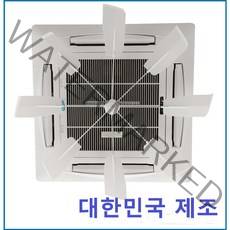 에어컨실링팬 에어컨바람개비 공기순환팬 에어팬 실링팬, 블랙, 1개