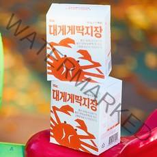 영덕농수산 게딱지장 대게게딱지장 게내장, 150g, 4box