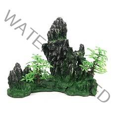 초록끈 바위산 장식 SH5071, 1개입