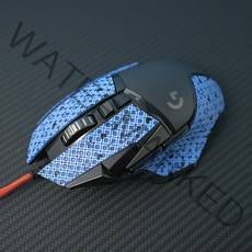 로지텍 G502 Hero SE 마우스 그립 테이프 모음, 무선, 블루 (0.5mm)