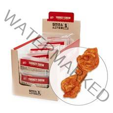 터키츄 반려견 간식 본타입 S, 칠면조 + 소고기 혼합맛, 20개