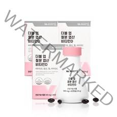 비타민마을 와이즈 더블업 철분 엽산 비타민D, 60정, 3개