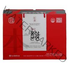 농협 한삼인 6년근 홍삼본연 50ml 40포 쇼핑백 추석 명절 수능 효도 선물