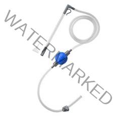 수족관 어항 사이펀 진공 청소기 펌프 반자동 물 체인저, 파란색