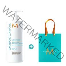 모로칸오일 모이스처 리페어 컨디셔너 1000ml 대용량 미용실 손상모발용 + 사은품증정, 1개