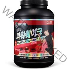 칼로바이 퍼펙트파워쉐이크 대용량 단백질보충제 프로틴 BCAA 딸기맛, 2000g, 1개