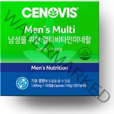 세노비스 남성용 멀티비타민미네랄, 100정, 1개