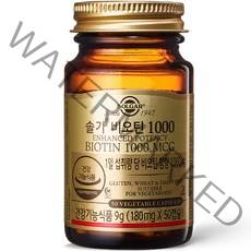 솔가 비오틴 1000, 50정, 9g, 1개