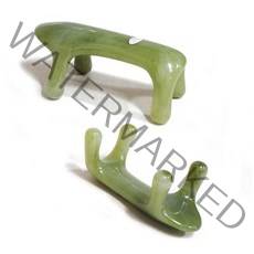 도매천국 옥빛 괄사 도구세트 전신 마사지기 경락 발마사지, 1-옥빛 괄사거북이 전신 맛사지기 2P세트, 1세트