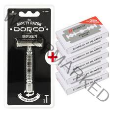 도루코 안전면도기 + 화장도 양날면도날 50p, 2세트