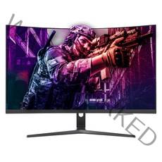 빅트랙 68.58cm FHD 리얼 75Hz 커브드 게이밍 모니터 블랙, 27CM7501(일반)