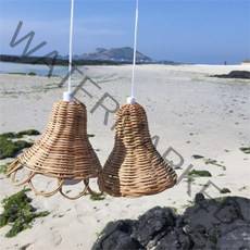 [마물샵] 라탄갓 갓등 세트 갓등 당기는전구 1개세트, 레이스+당기는전구