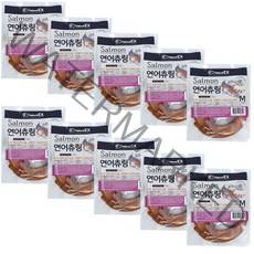 네츄럴이엑스 연어츄링 덴탈껌 M, 10개, 연어맛