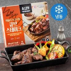 홈스토랑 애슐리 시그니처 큐브 스테이크 (냉동), 200g, 1개