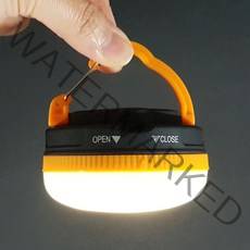 CAMP21 경량 LED 오렌지랜턴 (텐트 랜턴), 오렌지 랜턴, 1개