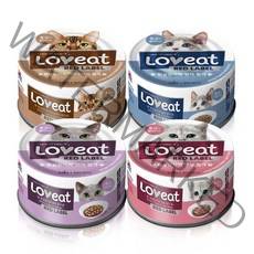 사조 러브잇 레드라벨 160g 4종 x24개 (1BOX), 4종 혼합, 24개