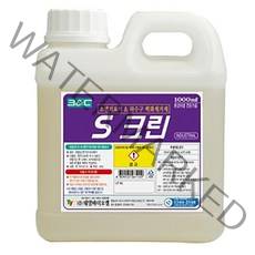 S 크린 소변기 요석 & 하수구 백화제거제, 1000ml, 1개