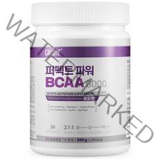 칼로바이 퍼펙트 파워 BCAA 6000 아미노산, 1개, 300g