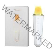 [쿠팡수입] 안란 온열식 초음파 워터 필링기 골드 24K ALCPJ06-02, 화이트