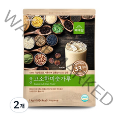 배대감 국산 고소한 미숫가루, 2개, 1kg