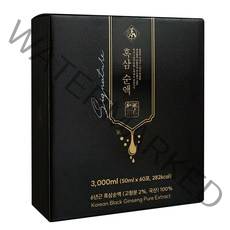 천제명 시그니처 홍삼액 흑삼진액 (50ml x 60포) + 쇼핑백