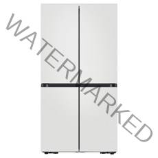 삼성전자 비스포크 4도어 냉장고 메탈 875L 방문설치, 매트 멜로우 화이트, RF84C906B4W