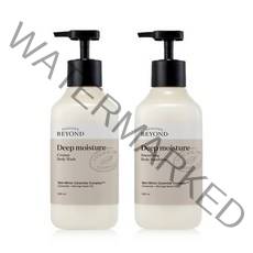 딥모이스처 크리미 바디워시 500ml + 딥모이스무딩바디에멀전 500ml, 없음