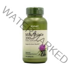 GNCHERBALPLUS GNC 밀크씨슬, 1개, 100정, 100정