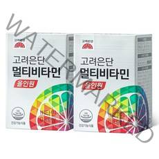 고려은단 멀티비타민 올인원, 60정, 2개