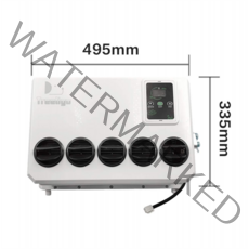 대형 화물차 무시동에어컨, 1..Single outlet 24V